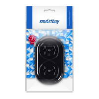 Бакелитовая колодка Smartbuy 2 гнезда 10А/2,2кВт без заземления SBE-10-2-00-BN