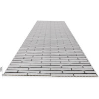 Панель ПВХ STELLA Premium Кирпич Барокко 734, 2.6x0.25 м, Slim 5 мм, 15 шт. ЦБ-00008763