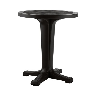 Стол Прованс круглый 65 см, шоколадный Элластик-Пласт 1752279