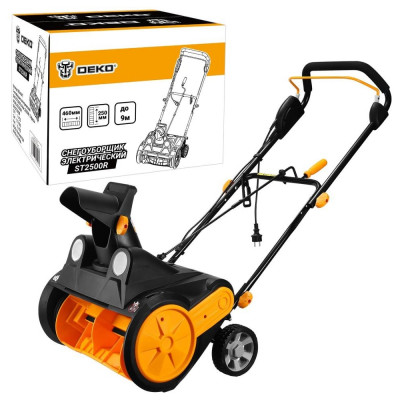Снегоуборщик электрический DEKO ST2500R, 46см, 2500 Вт, 2 фары 083-4447