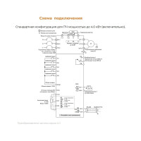 Преобразователь частоты INSTART lci-g7.5/p11-4b+lci-fm 7.5квт/11квт, 18а/24a, 3ф, 380в, 50гц/60гц, ip20, с панелью управления 000 91034