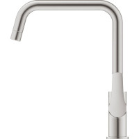 Смеситель для кухни GROHE Eurosmart 2021, U-образный высокий излив, суперсталь 30567DC0