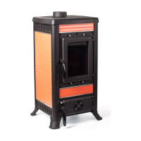 Отопительная печь Fireway Klemens I red чугунная 23045