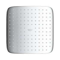Верхний душ Grohe Tempesta 250 CUBE квадратный (низ-хром, верх-белый), хром 26685000