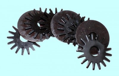Шарошки d 62,0х3,0х16,0 (звездочки) тупозубые сталь 20, твердость 42-46hrc (комплект из 6-и шт) 
