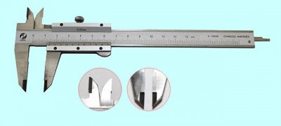 Штангенциркуль 0 - 125 шцт-i (0,02) с твердосплавными губками с глубиномером 