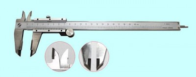 Штангенциркуль 0 - 200 шцт-i (0,02) с твердосплавными губками, с глубиномером 