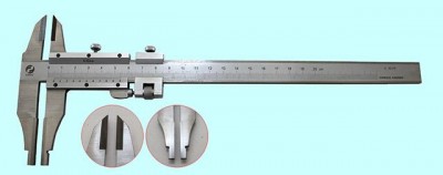 Штангенциркуль 0 - 200 шцт-ii (0,02) с твердосплавными губками 
