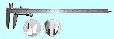 Штангенциркуль 0 - 300 шцт-i (0,02) с твердосплавными губками, нерж. сталь, с глубиномером 