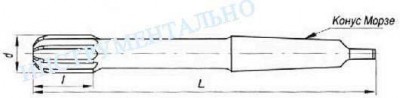 Развертка d 28,0 н 9 к/х машинная р6м5 (71х277) (ошибочно промаркированы 9хс) (шт)