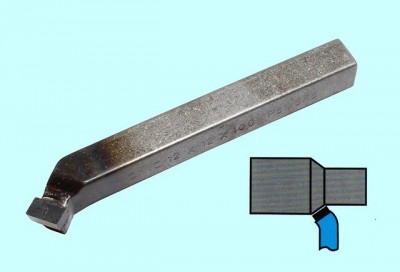 Резец проходной отогнутый 16х16х110 р6м5к5 din 4972 