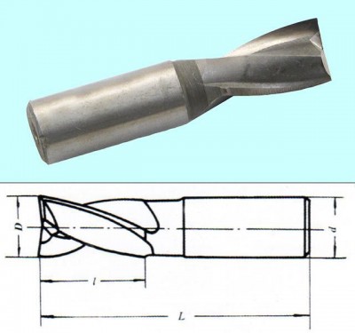 Фреза шпоночная d10,0х18х60 ц/х р6м5 (шт)