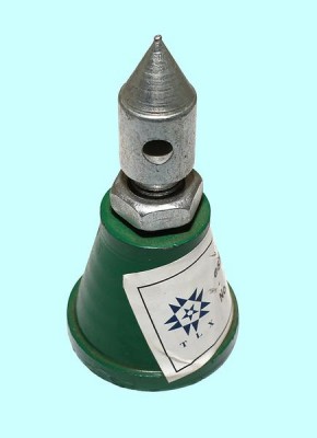 Опора регулируемая коническая 0,5т d100мм (100-140мм) под плиты 