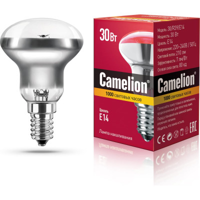 Camelion 30/R39/E14 MIC Эл.лампа накал. зеркальная 8976