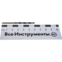 СИБРТЕХ Сверло по металлу,3,0 мм,быстрорежущая сталь,10 шт. цилиндрический хвостовик// 72230