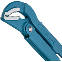 Трубный рычажный ключ 405 х 37 мм СИБРТЕХ с изогнутыми губками// 15740