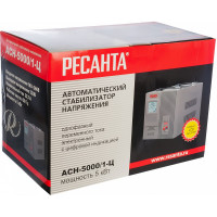 Стабилизатор напряжения однофазный Ресанта АСН 5000/1-Ц 63/6/6