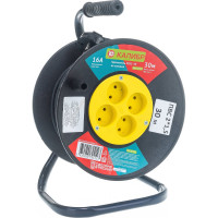 Удлинитель на катушке Калибр 30м (2х1,5) 217122