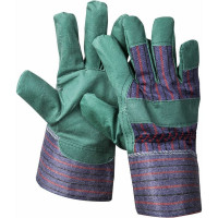 Перчатки зеленые из искусственной кожи (размер XL) STAYER 1132-XL