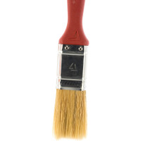 Плоская кисть STAYER UNIVERSAL-EURO со светлой натуральной щетиной и пластмассовой ручкой 25мм 0108-25