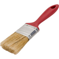 Плоская кисть STAYER UNIVERSAL-EURO со светлой натуральной щетиной и пластмассовой ручкой 38мм 0108-38