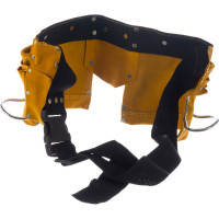 Кожаный пояс для инструментов MASTER, 10 карманов, 2 скобы STAYER 38510