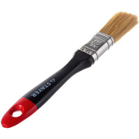 Плоская кисть STAYER UNIVERSAL-PROFI, светлая натуральная щетина, деревянная ручка, 25мм 0104-025