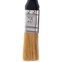 Плоская кисть STAYER UNIVERSAL-PROFI, светлая натуральная щетина, деревянная ручка, 25мм 0104-025
