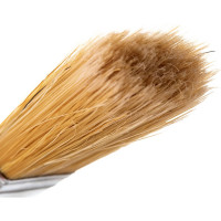 Плоская кисть STAYER UNIVERSAL-PROFI, светлая натуральная щетина, деревянная ручка, 25мм 0104-025