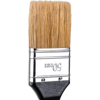 Плоская кисть STAYER Professional Universal светлая натуральная щетина, деревянная ручка, 50мм, 2" 0104-050