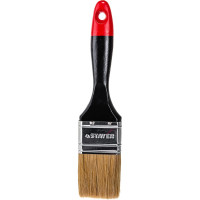 Плоская кисть STAYER Professional Universal светлая натуральная щетина, деревянная ручка, 50мм, 2" 0104-050