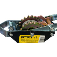 Автомобильная лебедка STAYER  1,5т / 2,4м 4310-1.5