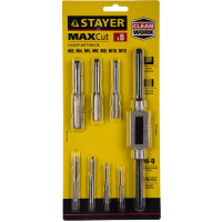 Набор метчиков, метчикодержатель 1шт, метчики 7шт, 8 предметов Stayer MASTER 28016-H8_z01