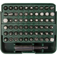 Набор бит с адаптером в пластиковом боксе KRAFTOOL Grand-16 61 предмет, Cr-V 26140-H61