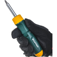 Реверсная рычажная отвертка KRAFTOOL BIT-LOCK 26151-H21