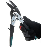 Усиленные ножницы по металлу KRAFTOOL Bulldog левые, с выносом, 260 мм 2325-L