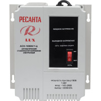 Стабилизатор напряжения Ресанта АСН 1000 Н/1-Ц Lux 63/6/14