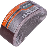 Шлифлента (457х75 мм; зерно 60; 10 шт.) для шлифмашин Sturm 9010-B75x457-060