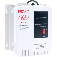 Стабилизатор напряжения Ресанта АСН 2000 Н/1-Ц Lux 63/6/15