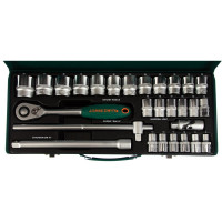 Набор торцевых головок 1/2"DR 8-34 мм Jonnesway S04H4728S