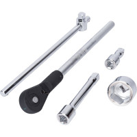 Набор торцевых головок Jonnesway S04H6315SA (S04H6115SA) 3/4"22-50 мм, 15 пр. 47229