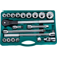 Набор торцевых головок 3/4"DR Jonnesway S04H6121S