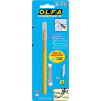 Нож OLFA с перовым лезвием 6 мм OL-AK-1/5B