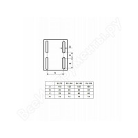 Сверлильные тиски Proma SV-125 25000125