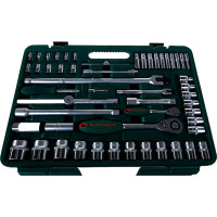 Универсальный набор торцевых головок 83 предмета Jonnesway S04H52483S