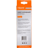 Набор малярных карандашей 12шт Sturm 1090-06-KM12
