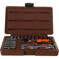 Набор головок 1/4" DR 23 предмета Ombra 911423