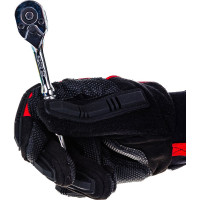 Рукоятка трещоточная 1/4д.DR, 72 зубца, 140 мм Ombra 281401