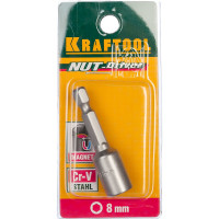 Бита с торцевой головкой 8 мм намагниченная Kraftool 26391-08