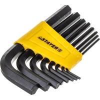 Набор шестигранных ключей STAYER STANDARD 2-10 мм 27405-H8